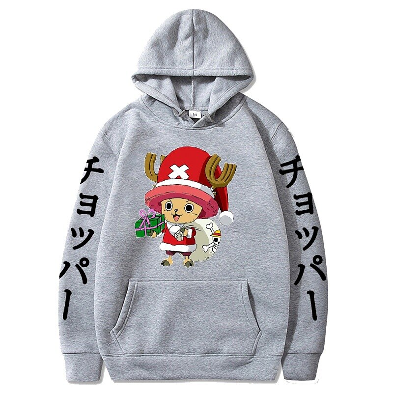 One Piece Tony Tony Chopper Felpa con cappuccio Anime Cartone animato Manga Tasca frontale Grafica Per Da coppia Per uomo Per donna Per adulto Stampa a caldo del 2025 a $27.99 –P2