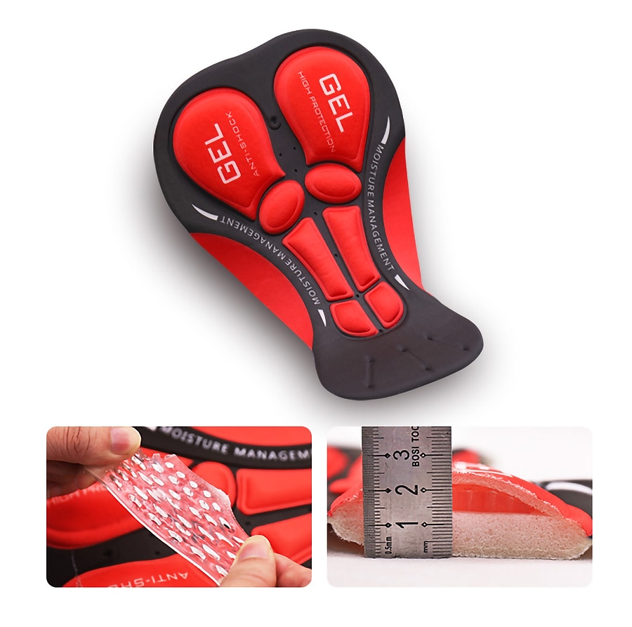 Arsuxeo Homens Roupa interior de ciclismo Calções de bicicleta Shorts acolchoados 3D Moto Shorts Roupa Íntima Shorts acolchoados / camurça Modelagem Race Fit ideal para corrida Ciclismo de Montanha de 2025 por $12.99 –P18