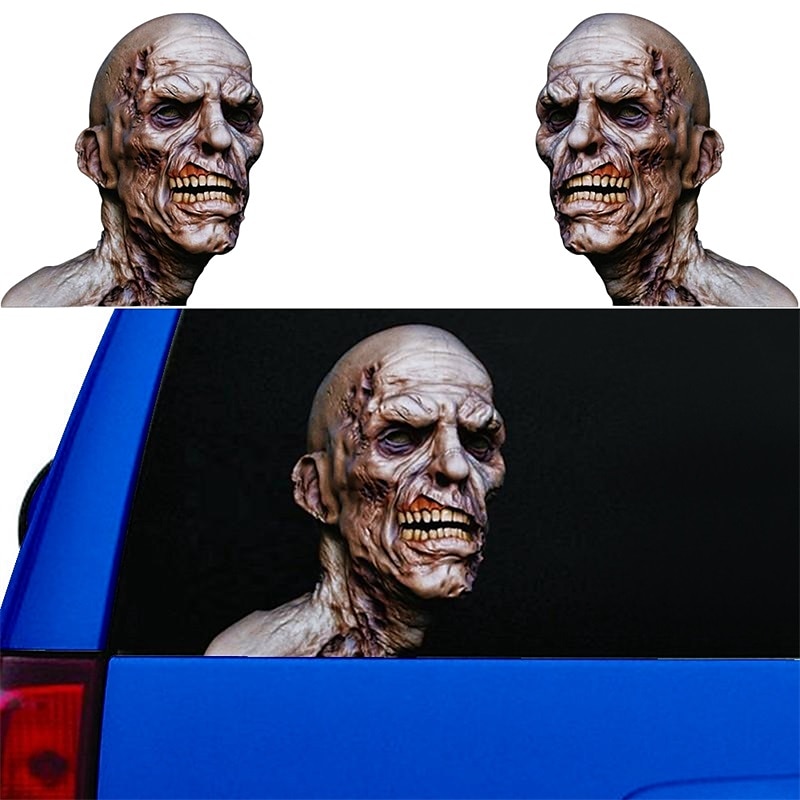 2025年 3d ステッカーゾンビビニールデスデカール車のステッカーハロウィンステッカーパックゾンビラップトップ装飾  コレクション – $13.99 –P7