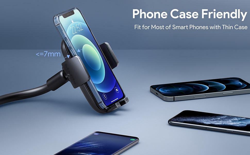 Car Phone Holder Mount [Flexible Gooseneck Long Arm] Phone Mount for Car Holder Dashboard Windshield [Washable Strong Suction Cup] Cell Phone Holder Car Mount for All iPhone Android 2025 - $24.99 –P9