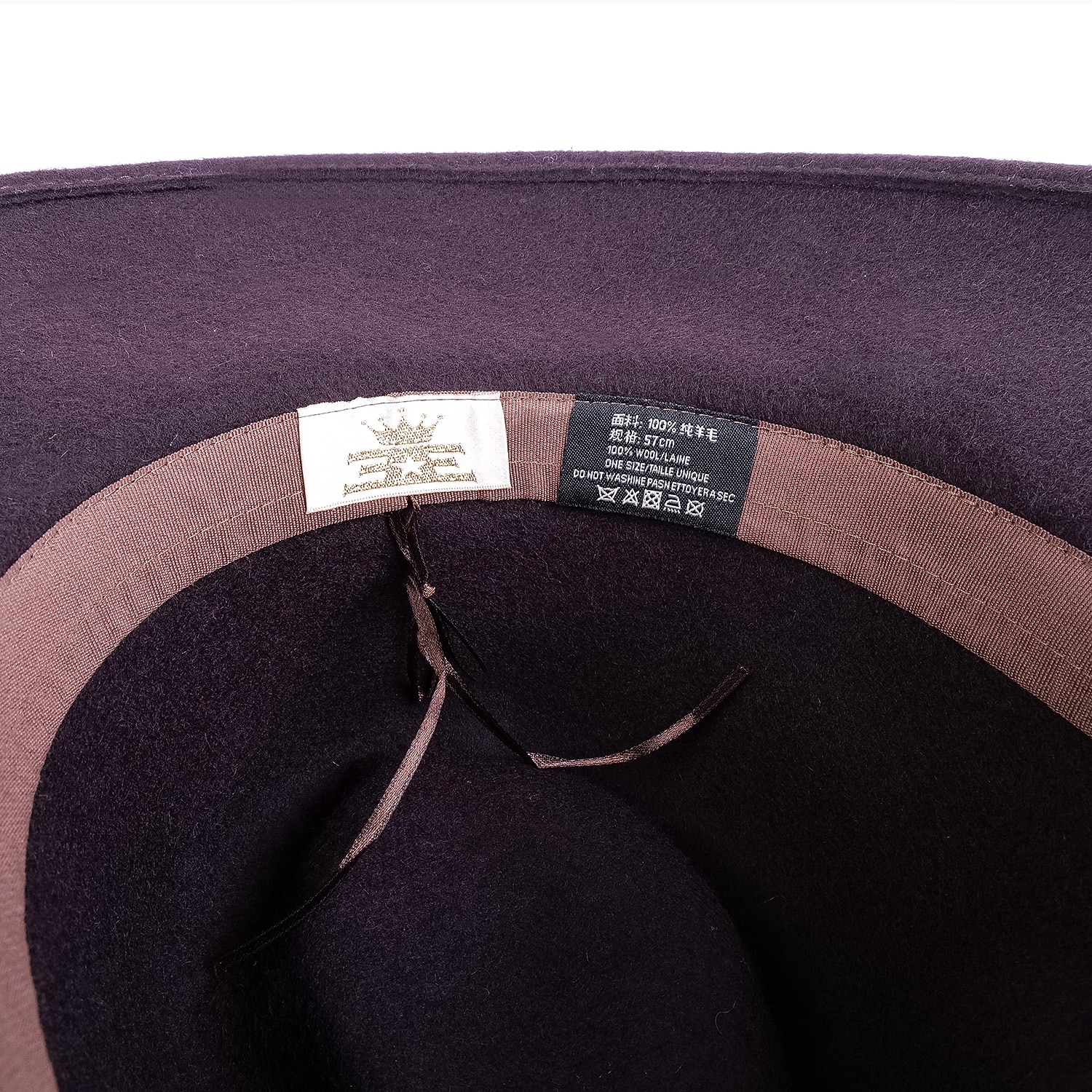 Hatter Ull Fedora Solhatt Avslappet Ferie Retro Rød Klassisk Britisk Med Ren Farge Tvinning Hodeplagg Hodeplagg 2025 - $19.99 –P6