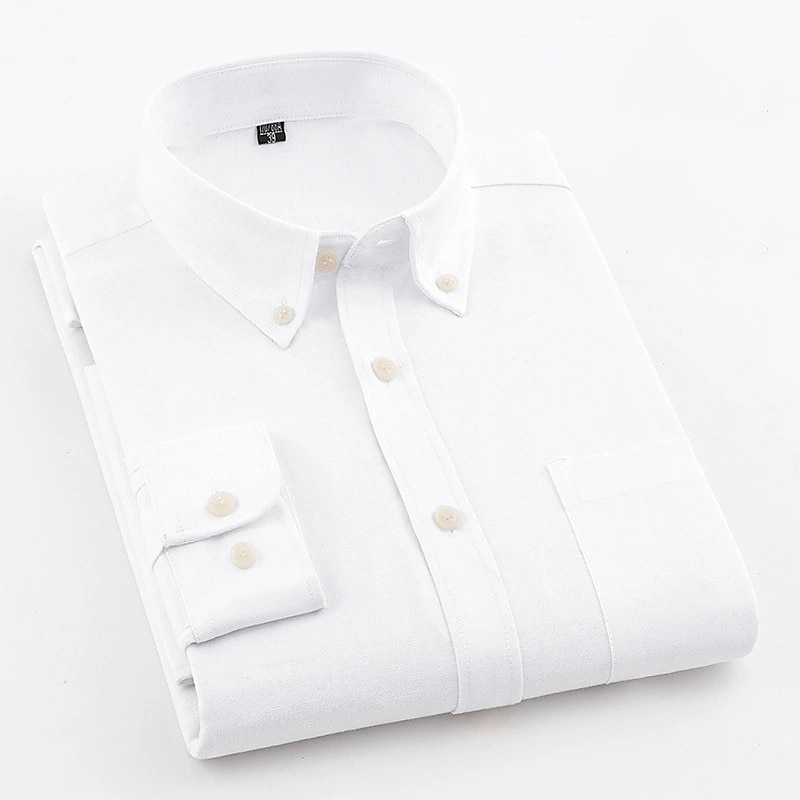 Men's Dress Shirt Button Down Shirt Collared Shirt Oxford Shirt Graphic Prints Wedding Party Black White Red Navy Blue Long Sleeve Square Neck All Seasons Clothing Apparel Pocket 2025 - $23.99 –P7