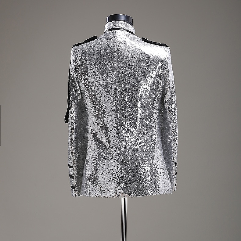 Coat Vintage Medieval Napoleon Jacket Coat Masquerade Outerwear Prince Aristocrat Vintage Embroidered Fancy Dress Men's Party Halloween Queen's Platinum Jubilee 2022 Adults' Coat 2026 - $131.99 –P8