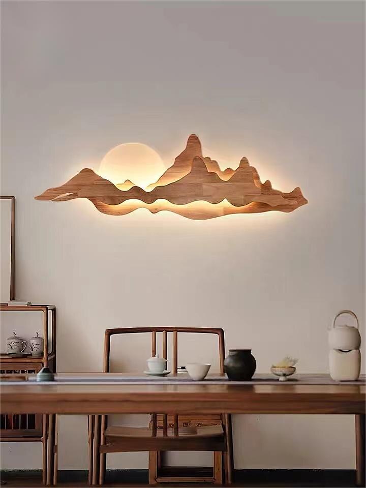 aplice interioare moderne de interior aplice dormitor lemn 220-240v 20 w 2025 - $265.59 –P6