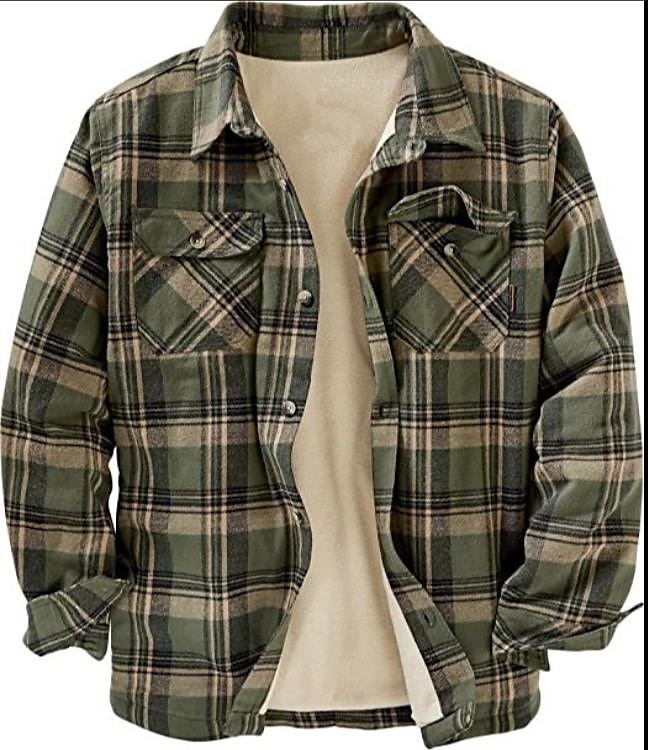 Per uomo Plaid Camicia di flanella Sopracamicia Manica Lunga Camicia Collo ripiegato Streetwear Quotidiano Stampa Giallo Chiaro Vinaccia Rosso+Grigio+Nero Nero + grigio scuro + blu navy Blu Bottonato del 2025 a $9.59 –P5