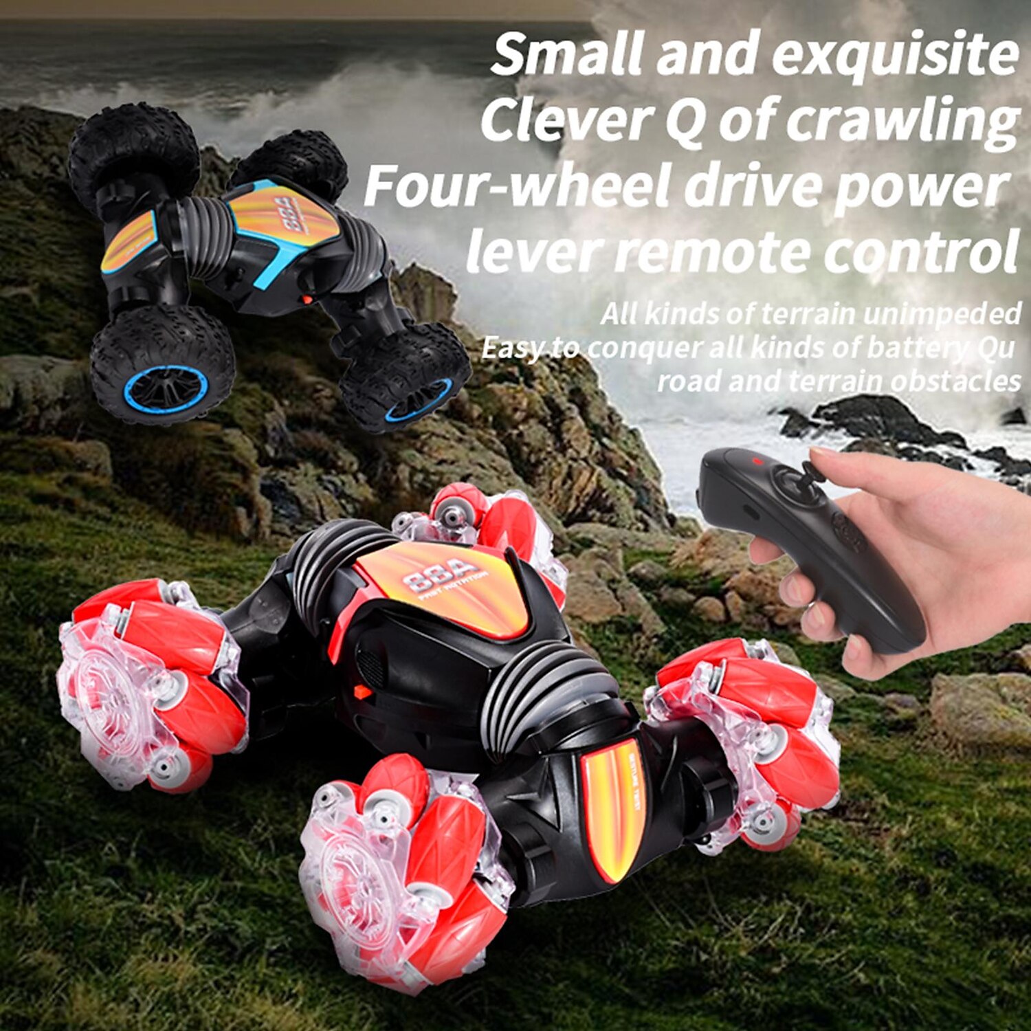 2.4G 4WD Gesture Sensing Car Remote Control Stunt Car 360 All-Round Drift Twisting Off-Road Dancing Vehicle Kids Toys W/ Lights 2025 - $32.99 –P8