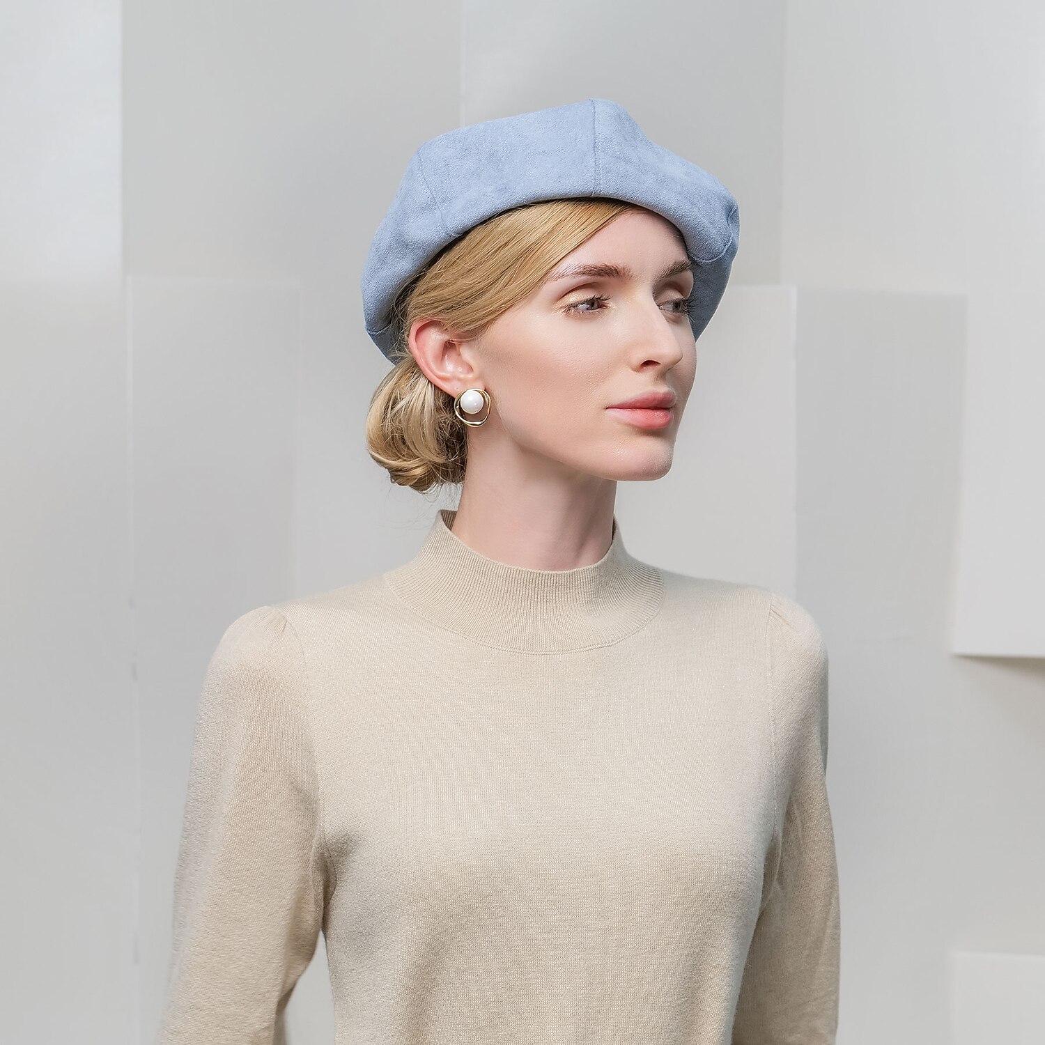 Kalap Gyapjú Svájcisapka Fedora kalap Előírásos Esküvő Hölgyek napja Elegáns Szüret Nő Val vel Csokor Sisak Fejfedők 2025 - $23.99 –P3
