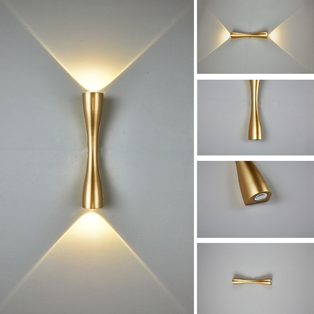 applique extérieure étanche 10w 15w led moderne porche et terrasse applique noir or applique en aluminium matériel convient pour salon salle de bain et couloir ac85-265v de 2025 ? $49.99 –P4
