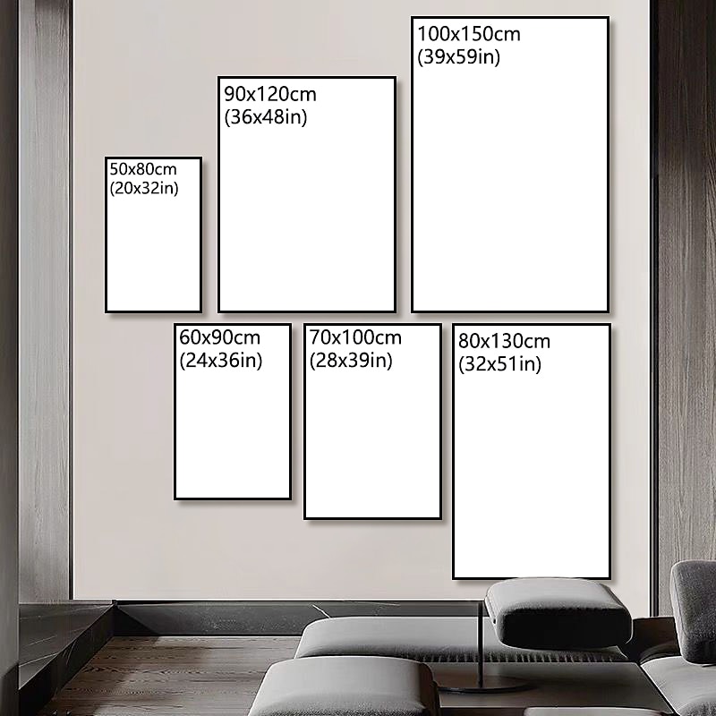 Ölgemälde handgemachte handgemalte Wandkunst abstrakte einzelne Mannfigur Heimtextilien Dekor gerollte Leinwand kein Rahmen ungedehnt 2025 - $97.99 –P1