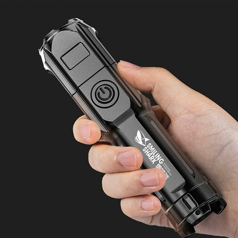 led lommelykt usb super lys zoombar usb oppladbar t6 taktisk lommelykt for camping fotturer fiske utendørs jakt 3,7v 2025 - $8.49 –P3