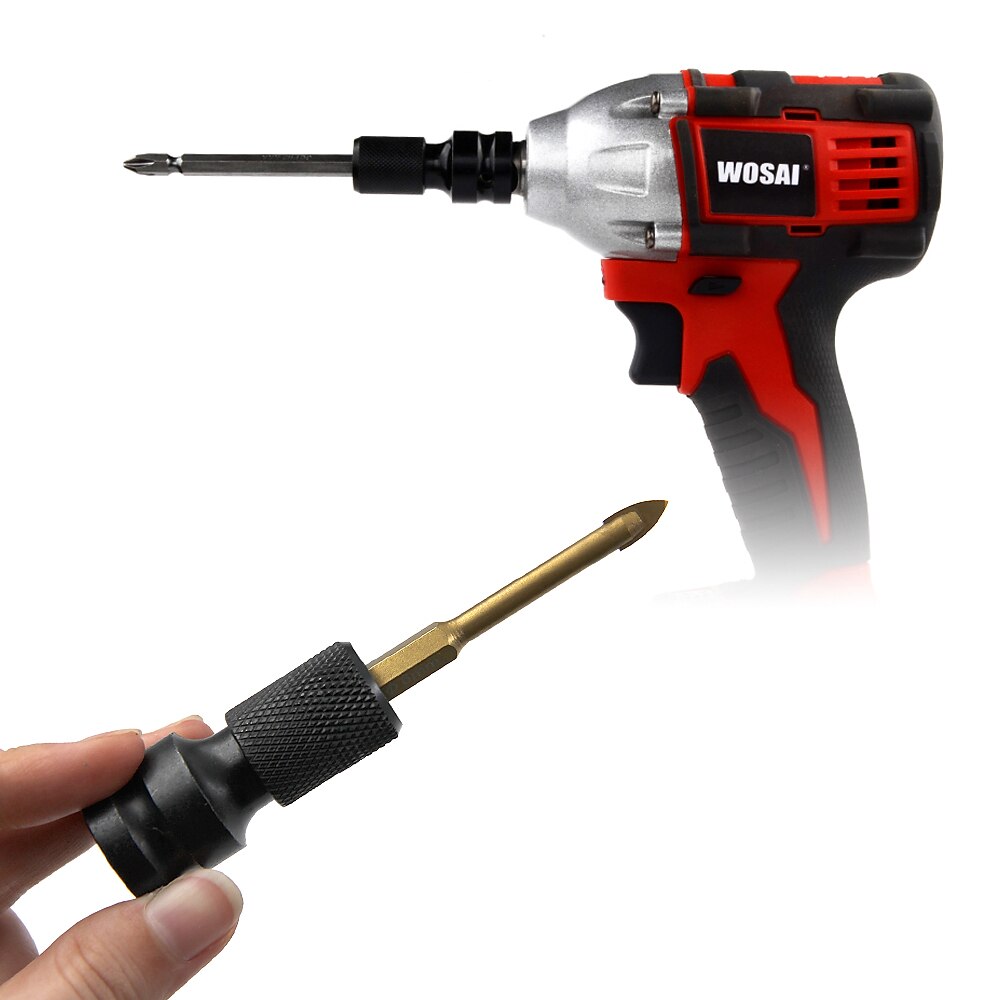 1/2-Zoll-Antrieb auf 1/4-Zoll-Sechskantschaft-Futter-Luftschrauber-Konverter-Adapter Educer-Luftschlag-Handwerker-Ratschenschlüssel 2025 - $7.99 –P6