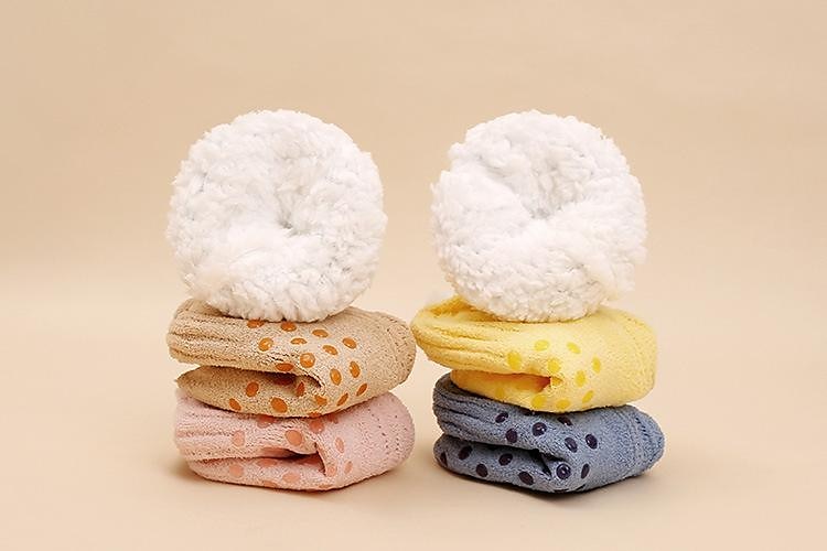 Meias femininas outono e inverno super macias, quentes e aconchegantes, forradas de lã, meias casuais com garras, meias femininas adultas de 2025 por $25.99 –P6