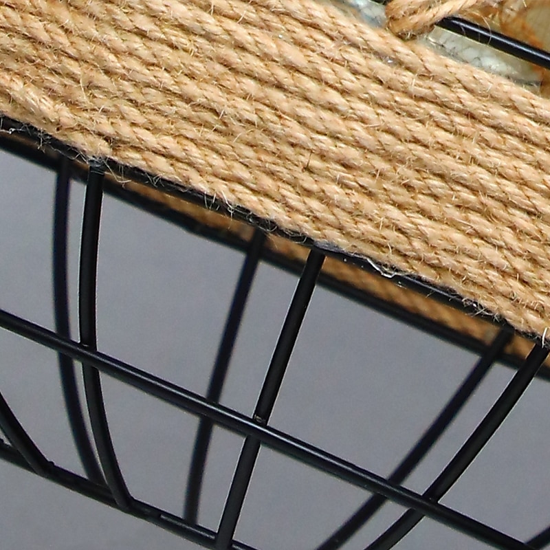 25cm Single Design Island Design Pendant Light Hemp Rope Painted Finishes Modern Nordic Style 220-240V 2025 - $150.99 –P10