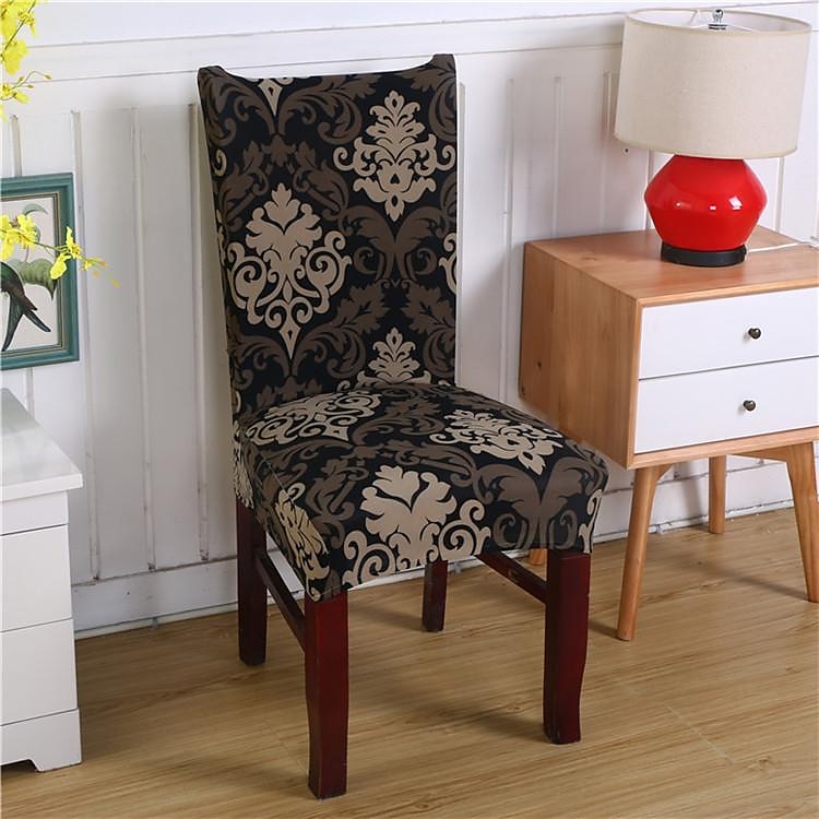 Housse de chaise de salle à manger géométrique 1 pièce, housse de siège extensible, housse de protection de chaise pour salle à manger, mariage, décoration de Noël de 2025 ? $8.99 –P13