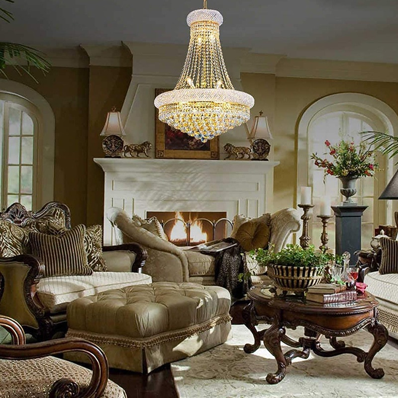 60 cm تصميم فانوس نجفات معدن مطلي الحديث 110-120V 220-240V 2025 - $1083.49 –P2