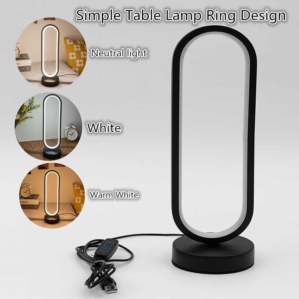 Table Lamp / Desk Lamp Modern Contemporary USB Powered For Living Room / Bedroom PVC <5V 2026 - $38.99 –P3