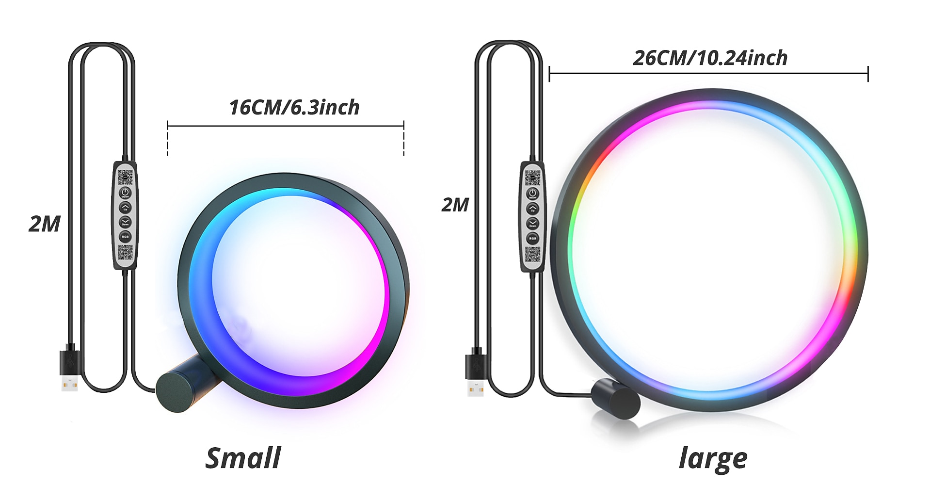 Смарт-светодиодная лампа LED RGB настольная атмосферная лампа Bluetooth APP управление подходит для игровой комнаты спальни декор на прикроватной тумбочке Shustar 2025 - $26.99 –P3