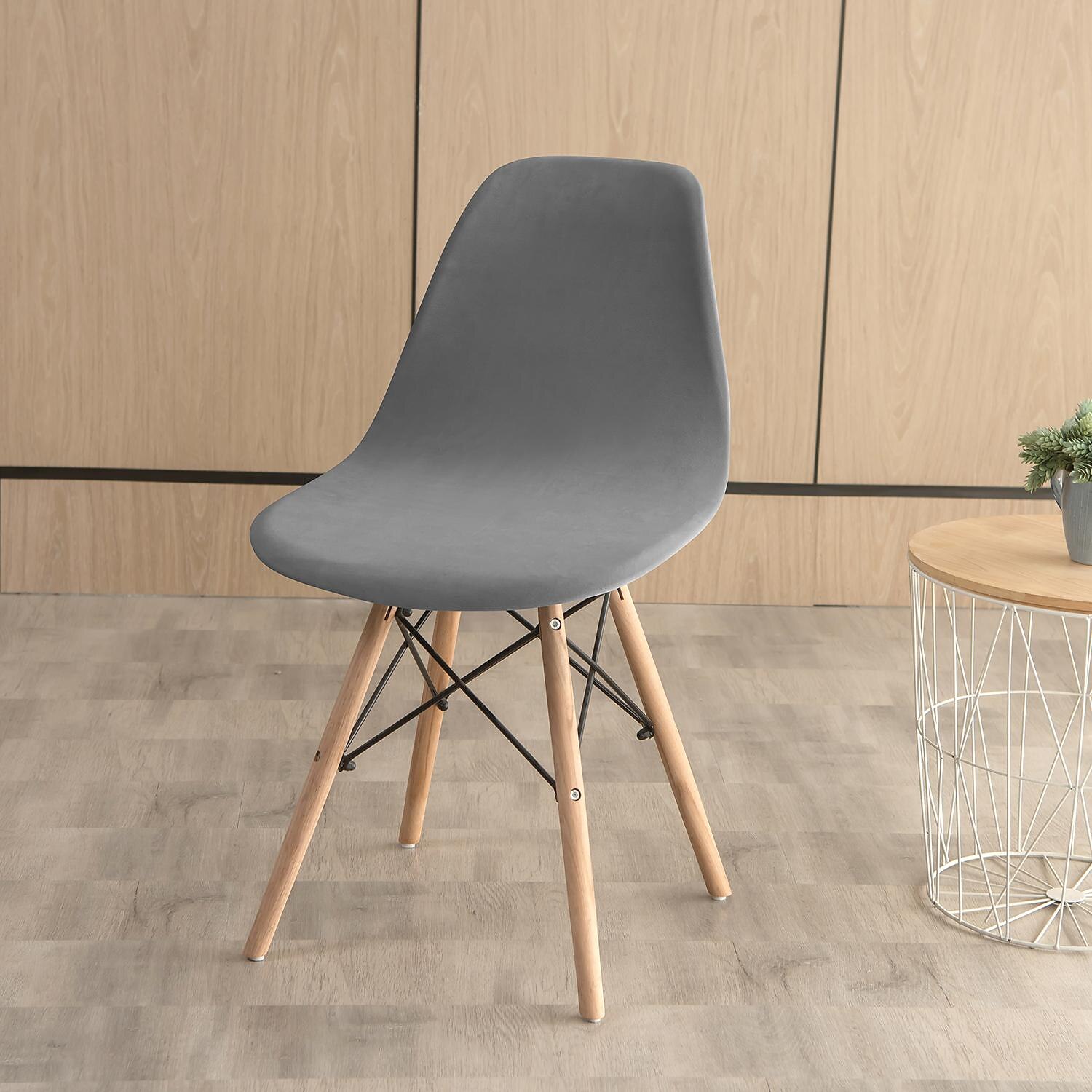 husă pentru scaun din catifea huse elastice pentru scaun pentru bucătărie, bar în aer liber, hotel, ceremonie de nuntă, banchet 2025 - $15.49 –P4