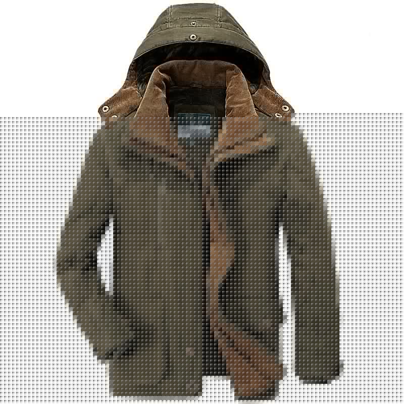 Herren Wintermantel Fleecejacke Warm Verdicken Outdoor Freizeitskleidung Feste Farbe Oberbekleidung Bekleidung Blau Grün Kaki 2025 - $111.99 –P2