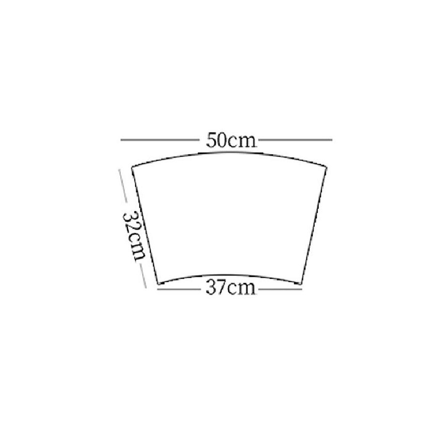Manteles individuales de piel sintética para mesa redonda, 1 unidad, manteles individuales con forma de cuña, manteles redondos resistentes al calor para mesa de comedor, manteles impermeables de PU 2025 - $7.99 –P1