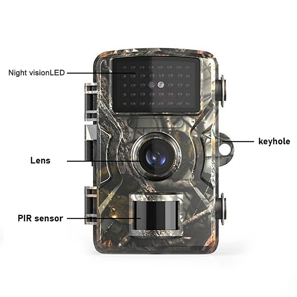 DL001 Hunting Trail Camera 16MP 1080P Wildlife Scouting Camera with 12M Night Vision Motion Sensor IP66 Waterproof Trail Camera 2025 - $55.99 –P12
