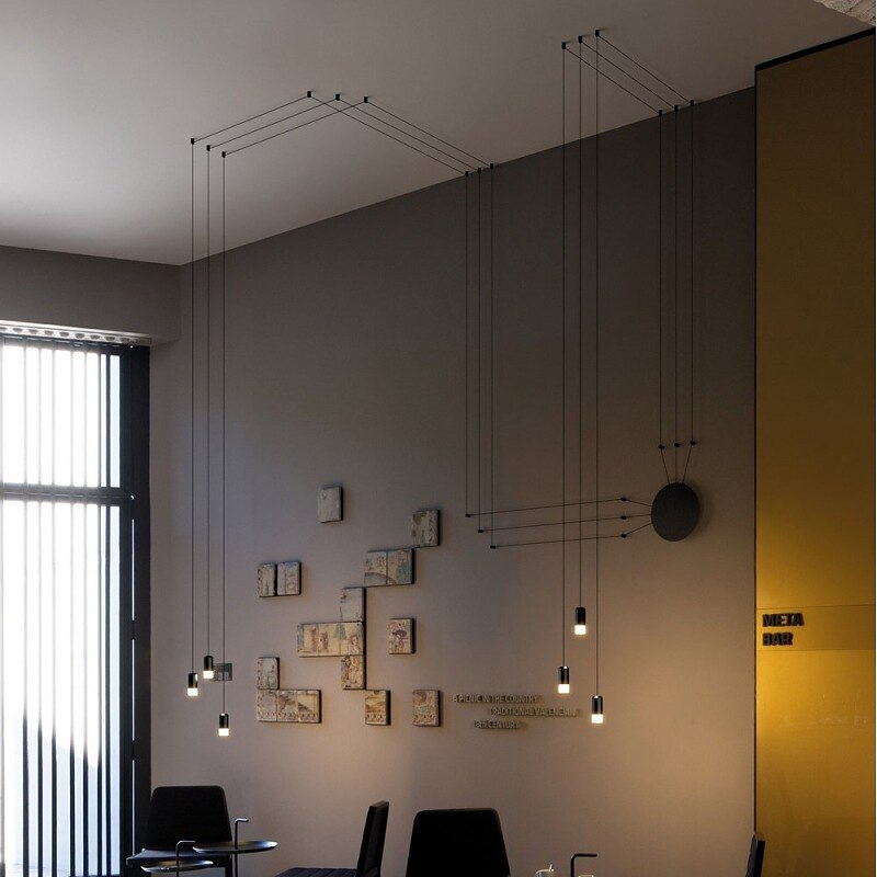 Luzes de parede interiores estilo nórdico moderno fosco sala de estar quarto luz de parede de metal 220-240v 5 w de 2025 por $82.99 –P6