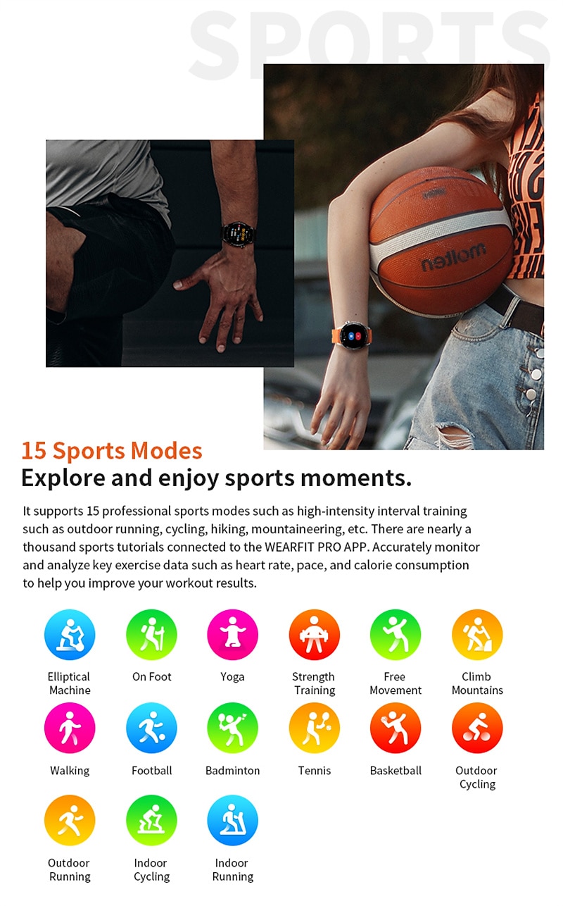 HW28 Slimme horloge 1.39 inch(es) Smart horloge Bluetooth Stappenteller Gespreksherinnering Activiteitentracker Compatibel met: Android iOS Heren Lange stand-by Handsfree bellen Waterbestendig IP 67 2025 - $59.99 –P8