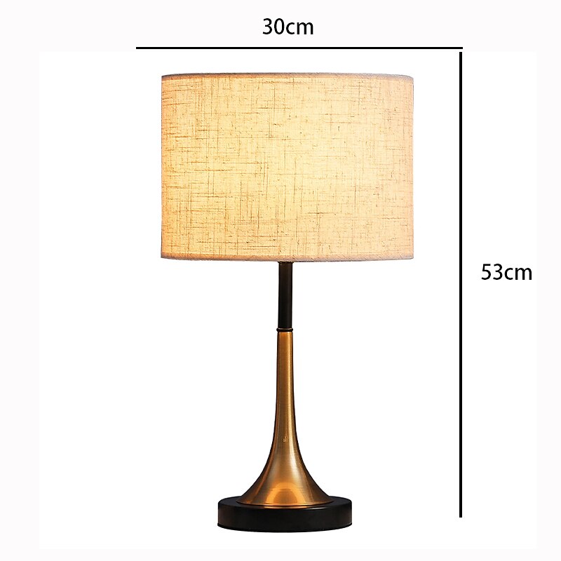 pöytävalaisin yöpöytälamput 53cm 3000k moderni nykyaikainen pohjoismainen tyyli olohuoneeseen sisätiloihin metalli 85-265v 2025 - $218.99 –P1