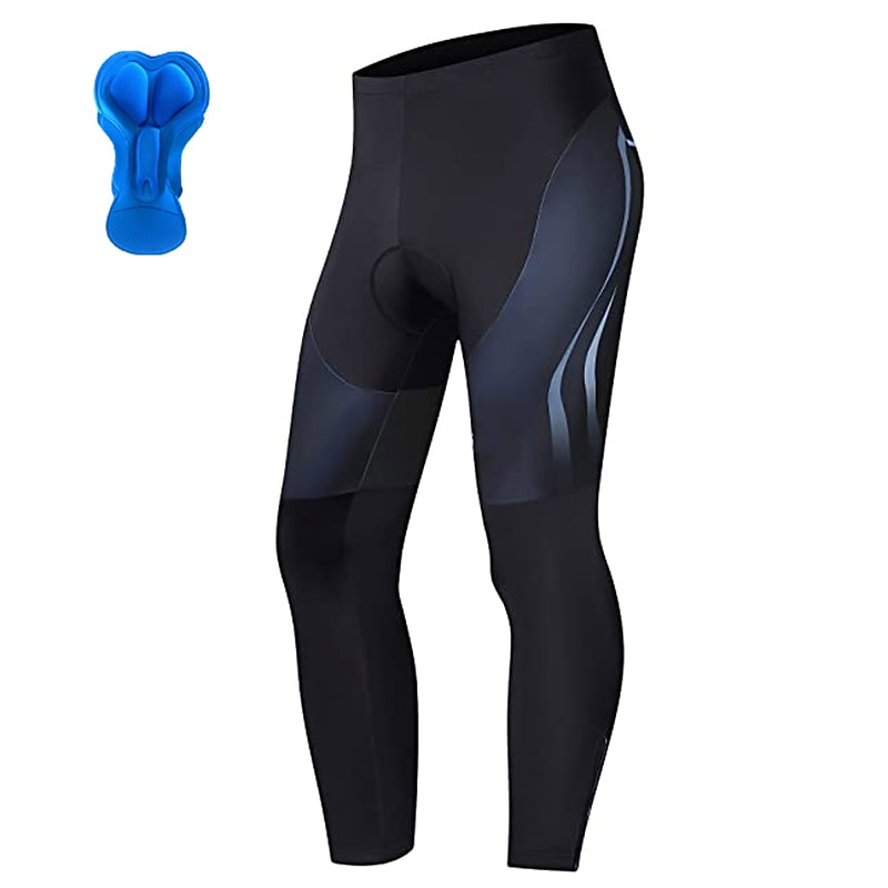 Voor heren Strakke wielrenbroek Fietsen Kleding Onderlichaam Bergracen Wegwielrennen Sport Grafisch 3D-pad Fietsen Ademend Sneldrogend Zwart Geel Polyester Spandex Kleding Wielrenkleding 2025 - $28.99 –P1