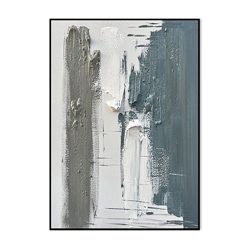 Handgefertigtes Ölgemälde auf Leinwand, Wandkunst, Dekoration, modern, abstrakt, für Wohnkultur, gerollt, rahmenlos, ungedehnt 2026 - $121.99 –P1
