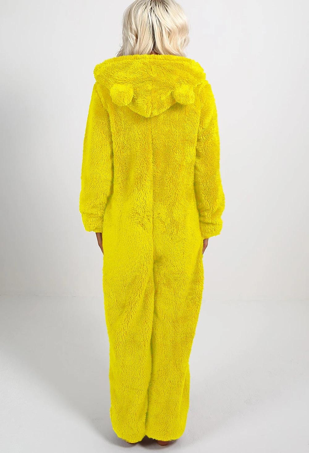 Mono de lana para mujer, mono cálido, ropa de dormir, mono de una pieza, ropa de descanso 2026 - $62.99 –P5