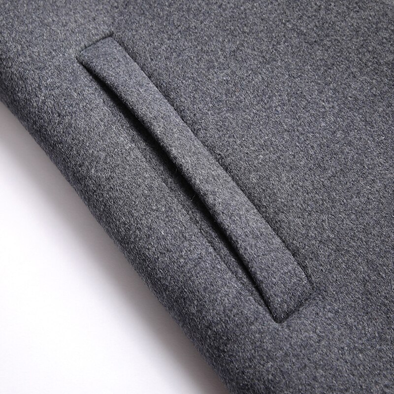 Homens Casaco de inverno Casaco de lã Casaco Roupa Diária Para Noite Inverno Lã Térmico / Quente Lavável agasalhos Roupa Moda Aquecimento Cor Sólida Capuz removível Com Capuz Não Trespassado de 2026 por $110.99 –P10