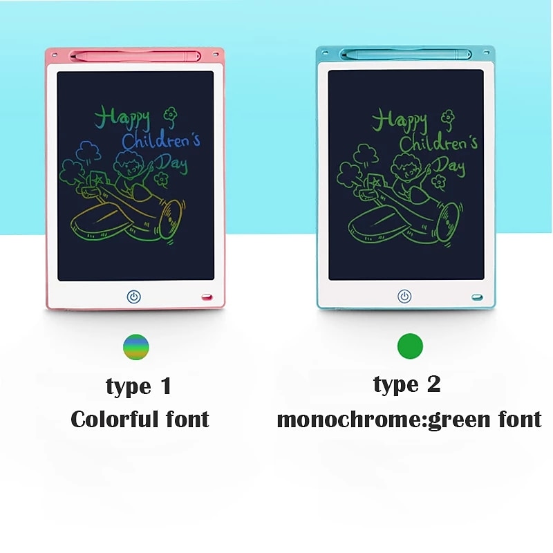 LCD Writing Tablet 12Inch Kids Drawing Pad and Doodle Board for Kids with  Colorful and Brighter line Great Educational Toys Gifts for 3 4 5 6 7 Year  Old Boys Girls 2024 - US $15.59
