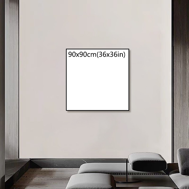 Oil Painting 100% Handmade Hand Painted Wall Art On Canvas Blue Line Abstract Modern Home Decoration Decor Rolled Canvas No Frame Unstretched 2025 - $114.99 –P1