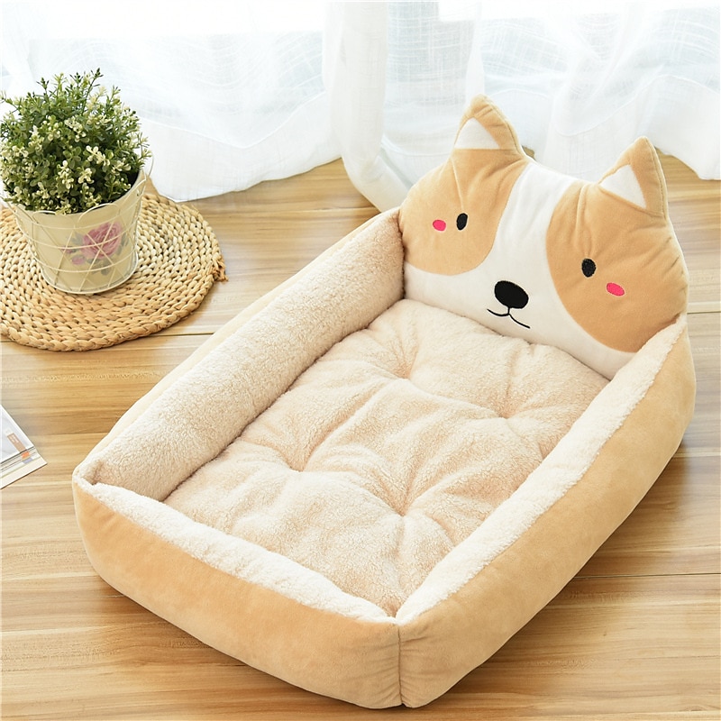cuccia per cani calda in inverno cani grandi e piccoli cartone animato rosso cuccia per animali cuccia per cani stuoia per cani cuccia per gatti forniture per animali domestici del 2025 a $45.99 –P11