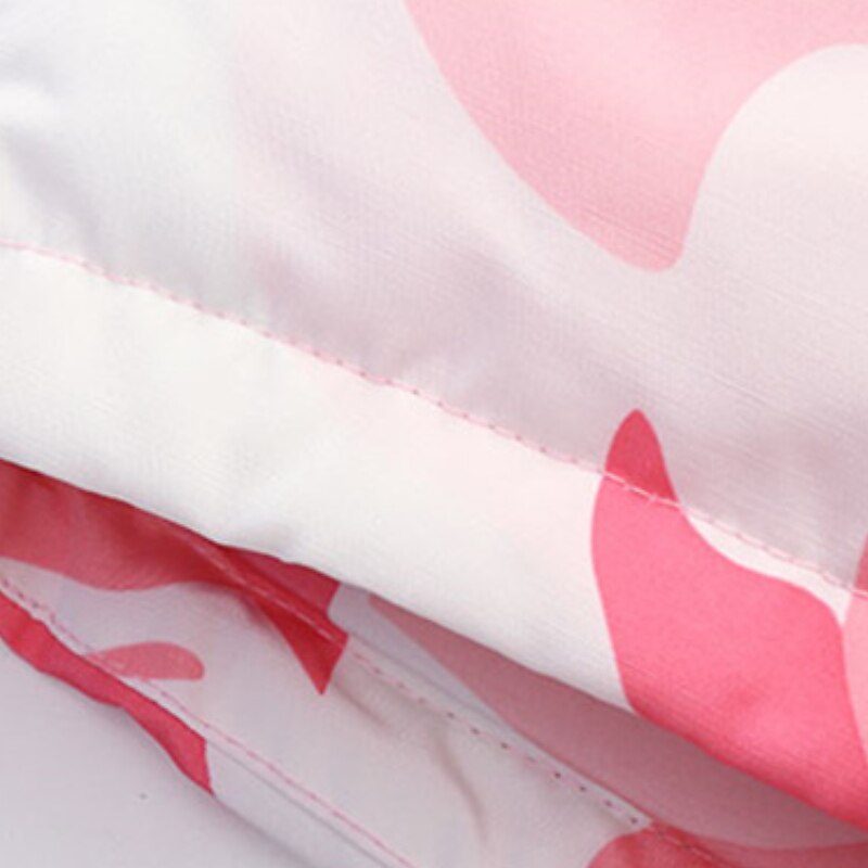 Infantil Para Meninas Plumagem camuflagem Moda Ao ar livre Algodão Casaco agasalhos 3-13 anos Inverno Preto Azul Roxo / Outono de 2025 por GBP £25 –P2