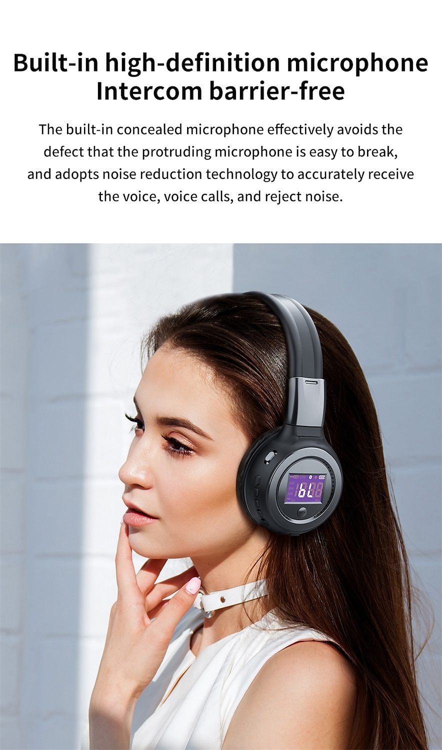 2025年 Zealot B570 ワイヤレスヘッドフォン FMラジオ オーバーイヤー Bluetoothステレオイヤフォンヘッドセット コンピュータ用電話TFカードAUXサポート  コレクション – $29.99 –P9