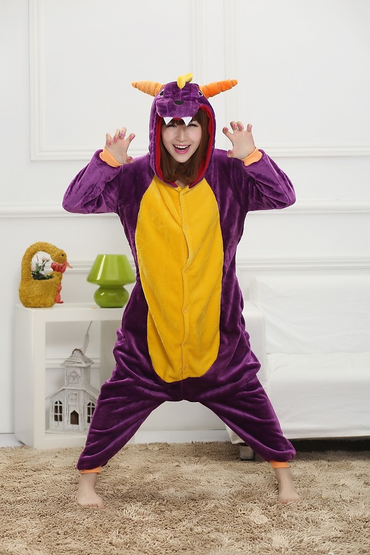 Dragon footie online pajamas