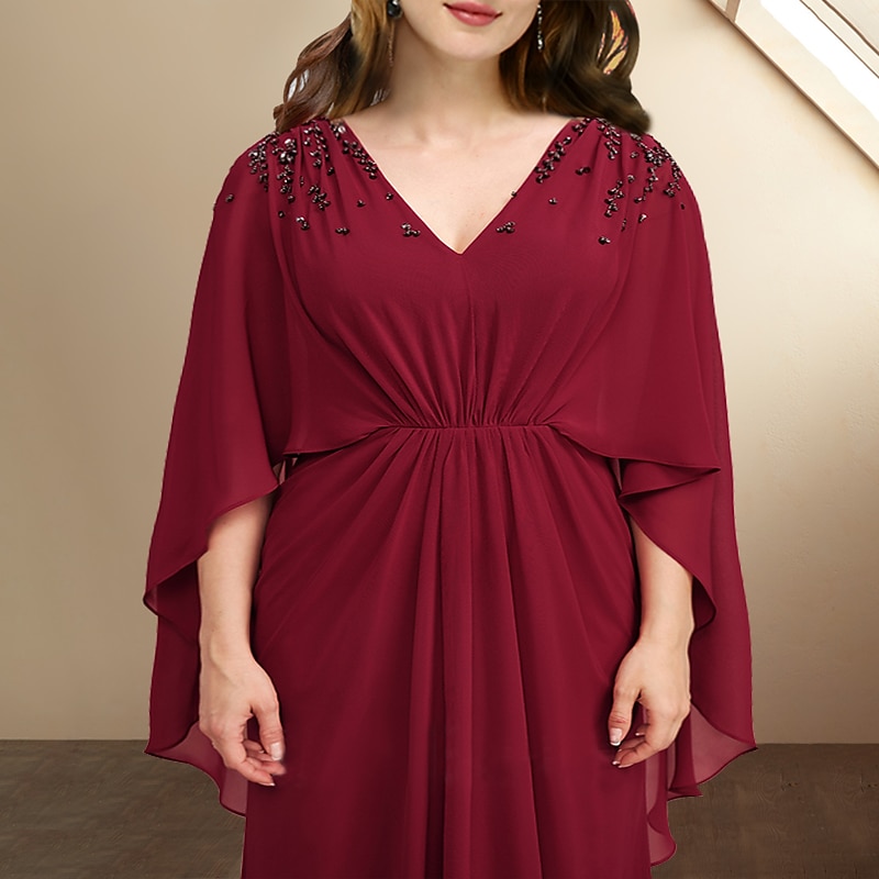 elegant mother of the bride dresses that hide belly plus A-Line Mother of the Bride Dresses Plus Size Hide Belly Curve Elegant BL Dress