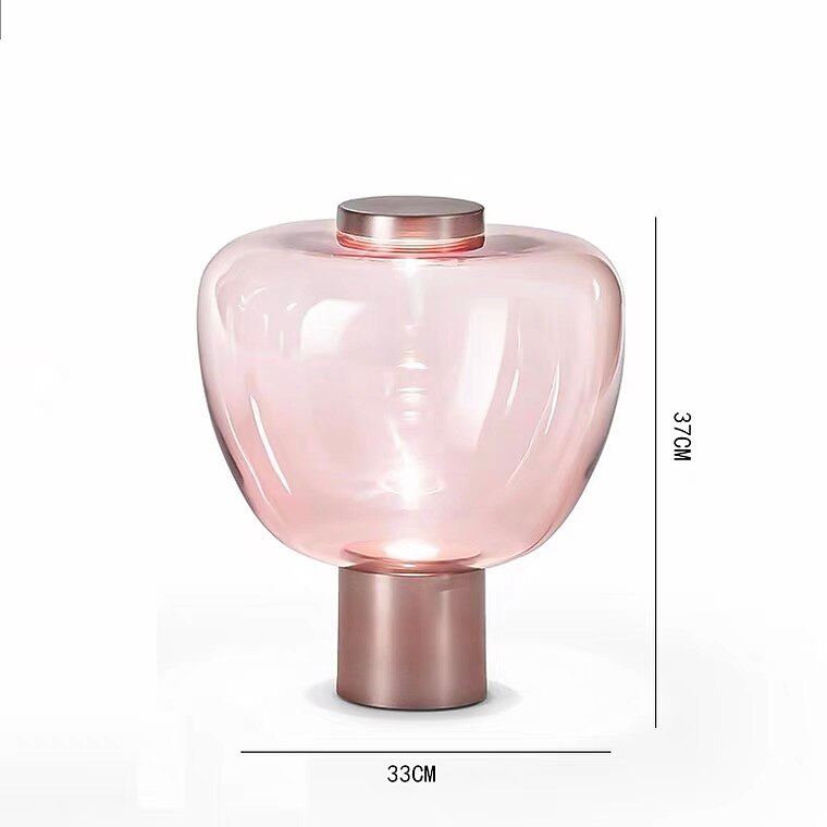 asztali lámpa dísz alma design rózsaszín fehér ambient lámpák modern kortárs beltéri lányszobák fém 220-240v 2025 - GBP £193 –P5