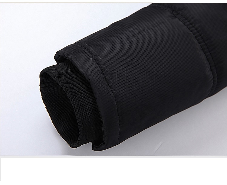 Men's Winter Coat Winter Jacket Puffer Jacket Quilted Jacket Camping & Hiking Warm Winter Solid Color Bright Black Black Puffer Jacket 2025 - $48.99 –P11