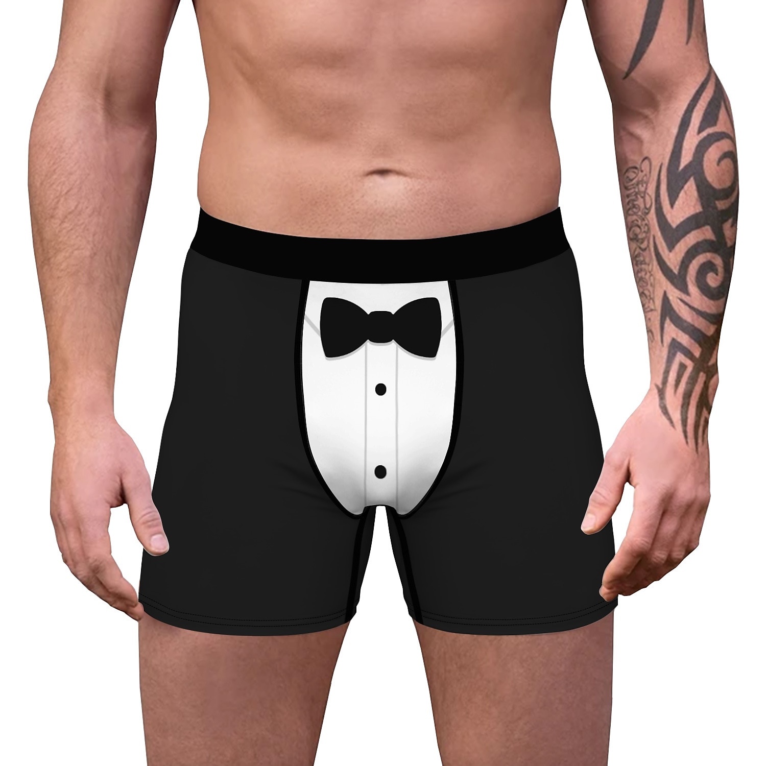 Christmas Gift Boxer Briefs Underwear Men's Christmas Carnival Masquerade Christmas Eve Christmas Adults Party Christmas 2025 - $13.99 –P1