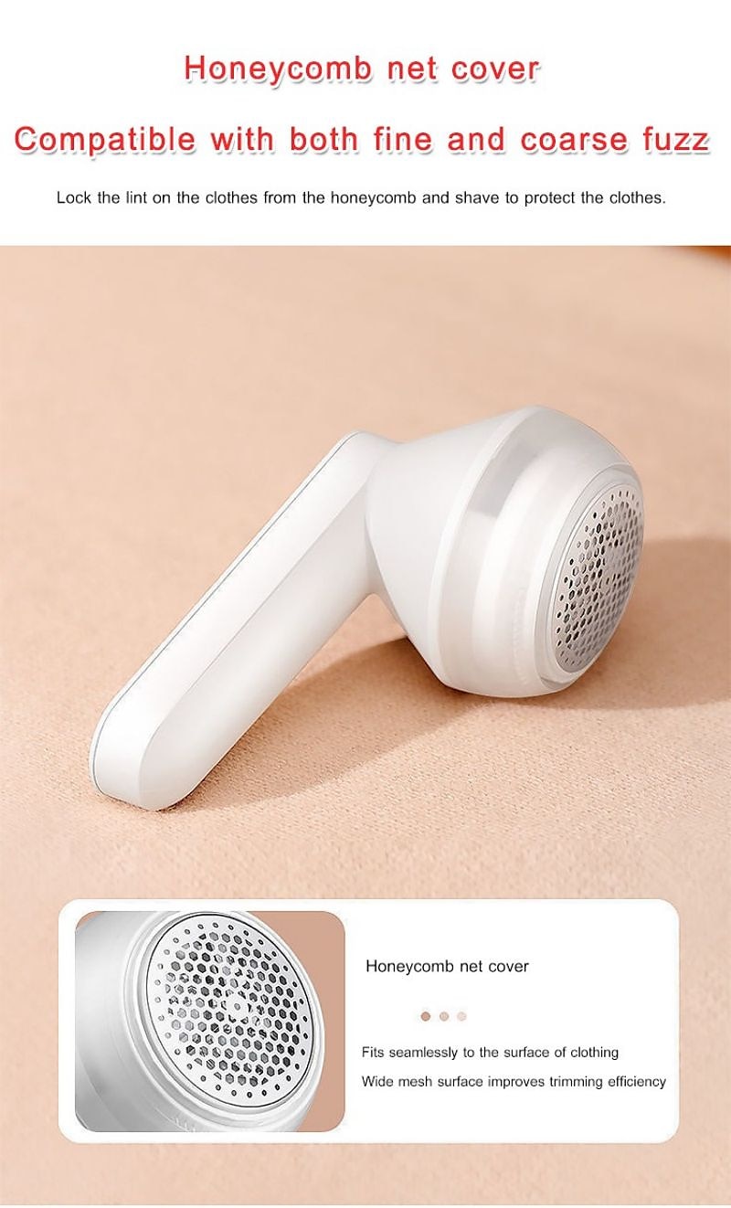 Electric Lint Remover Rechargeable 2-in-1 Lint Shaver USB Charge Portable Lint Remover Fabric Lint Shaver for Clothes Bedding Carpet 2025 - GBP £13 –P9