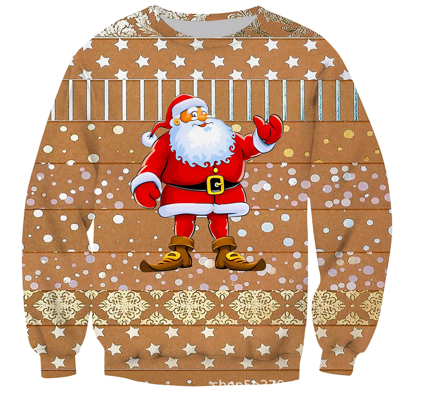 Vánoce Ježíšek Mikina Pullover Vtipná vánoční mikina Anime 3D tisk 3D Grafika Pro Pro páry Pánské Dámské Dospělé Vánoce Karneval Plesová maškaráda 3D tisk 2025 - $29.99 –P9