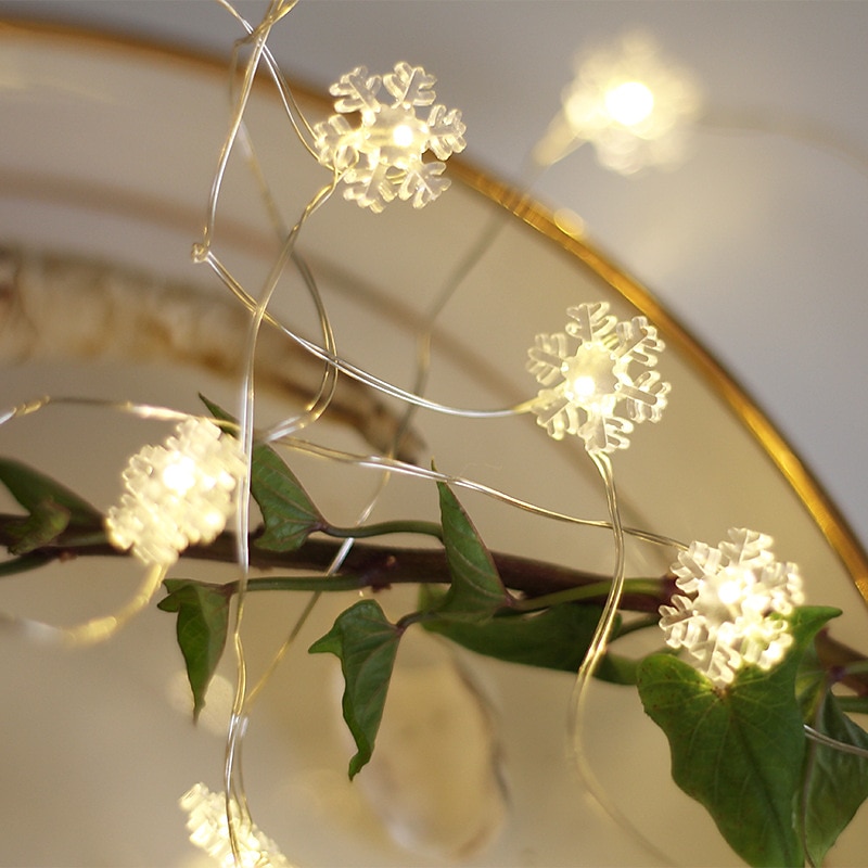 Christmas Santa String Lights Snowman Bells Candy Lights Decor LED Fairy String Lights 3M-30LEDs 2M-20LEDs Battery Powered Christmas Tree Garden Home Party Atmosphere Decoration 2025 - CAD $17.99 –P13