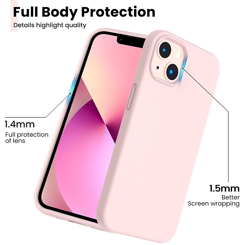 телефон Кейс для Назначение iPhone i16 15 14 Pro Max Plus 13 12 11 Pro Max Mini Жидкий силиконовый чехол Защита от удара Сплошной цвет Силикон 2025 - $10.99 –P14