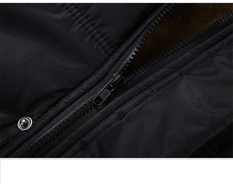 Men's Winter Coat Winter Jacket Puffer Jacket Quilted Jacket Camping & Hiking Warm Winter Solid Color Bright Black Black Puffer Jacket 2025 - $48.99 –P12