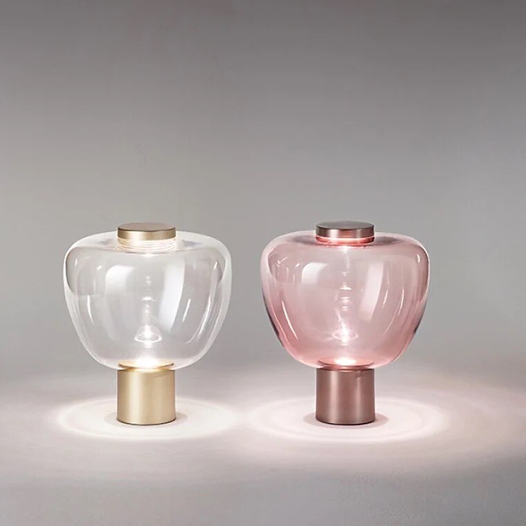 asztali lámpa dísz alma design rózsaszín fehér ambient lámpák modern kortárs beltéri lányszobák fém 220-240v 2025 - GBP £193 –P1