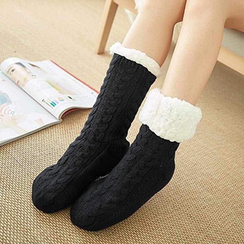 calzini in maglia push per donna uomo, calzini caldi morbidi e soffici calzini spessi e comodi calzini invernali natalizi per donna 6 o 5 paia del 2025 a $25.99 –P5