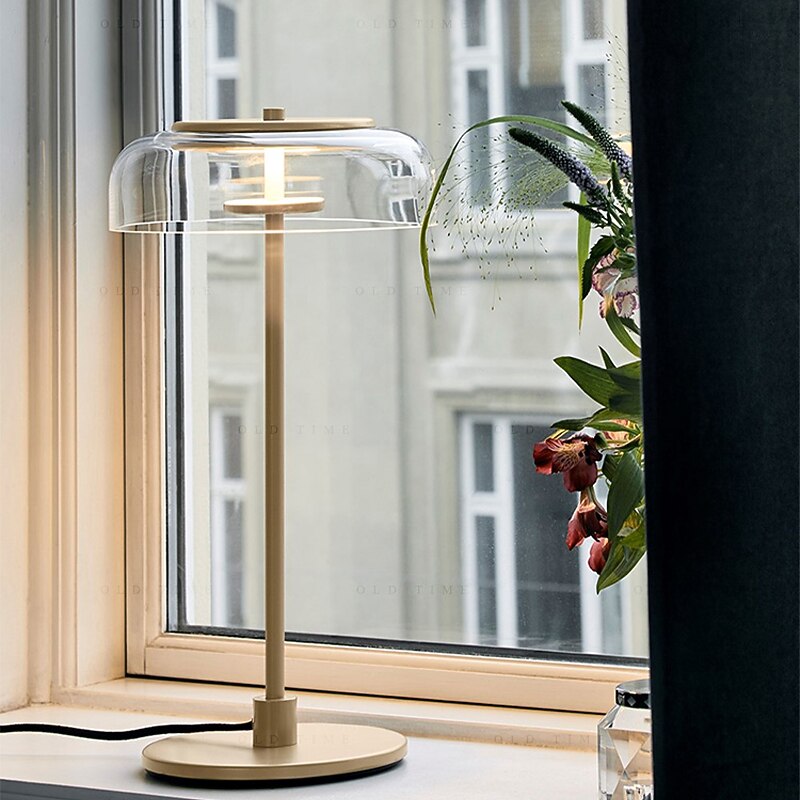 Lampa stołowa led galss nordic lampka nocna do sypialni salon studium oświetlenie dekoracyjne włącznik/wyłącznik 2026 - $215.69 –P7
